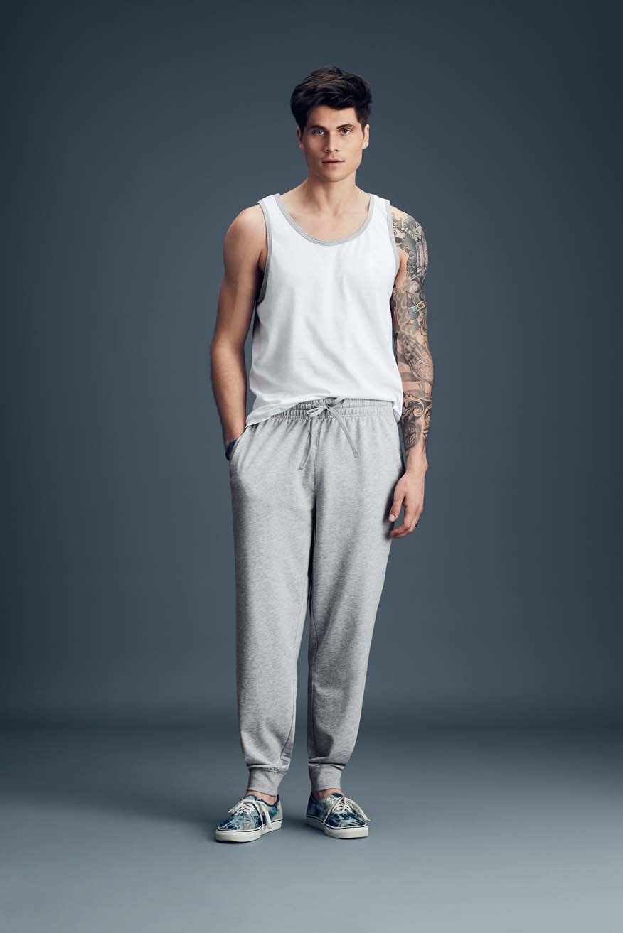 Spodnie Unisex Light Terry Jogger ANVIL
