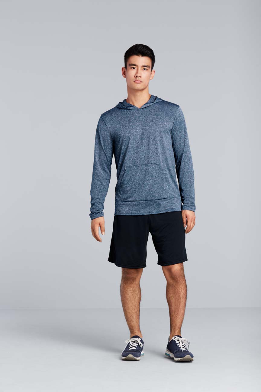 T-shirt z kapturem Core Performance Adult GILDAN